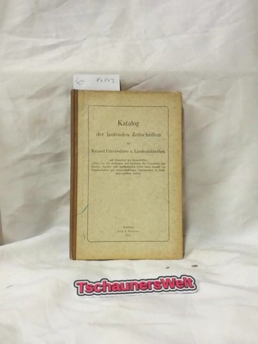 Katalog der laufenden