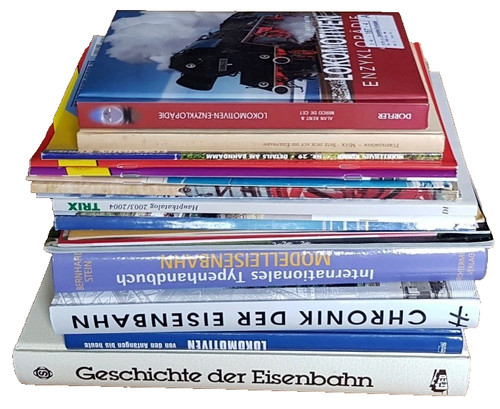 20x eisenbahn bücher - 20x,