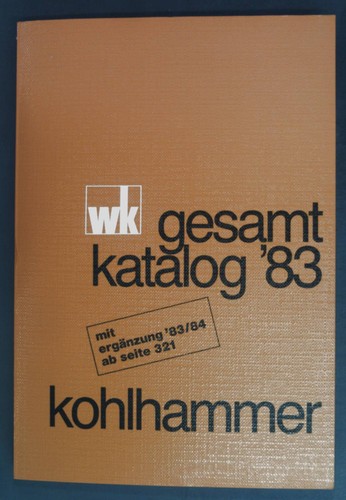 Gesamtkatalog bücher - gesamtkatalog,