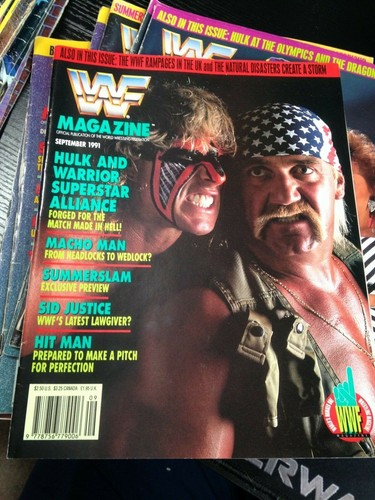 Wwf wwe magazin - wwe, 1991
