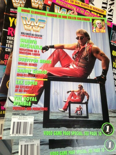 Wwf wwe magazin februar 1994 - magazin,